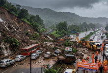 Mumbai Goa Highway Land Slides