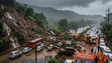 Mumbai Goa Highway Land Slides